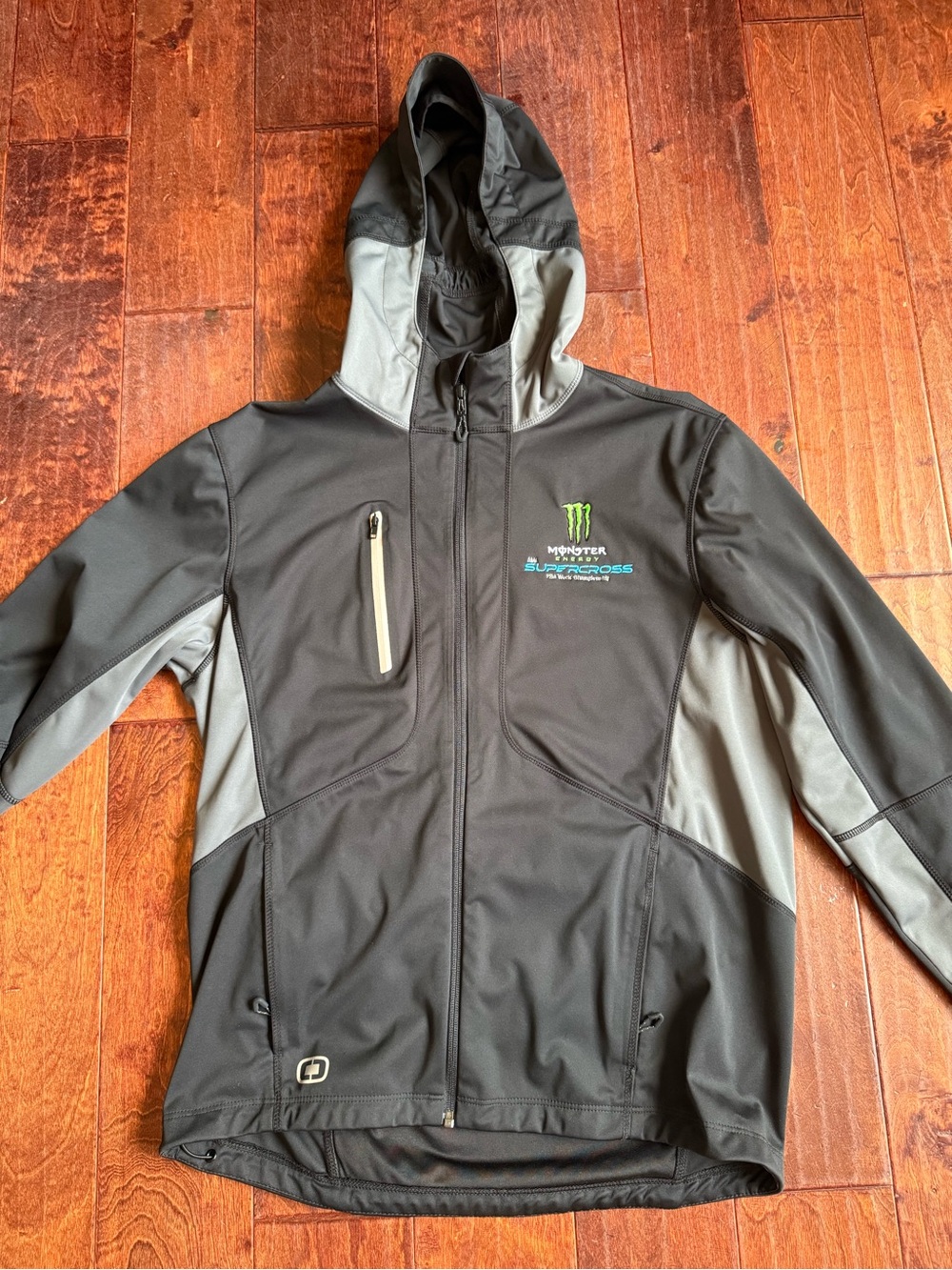 OGIO Monster Energy AMA Supercross Hooded Performance Softshell Jacket